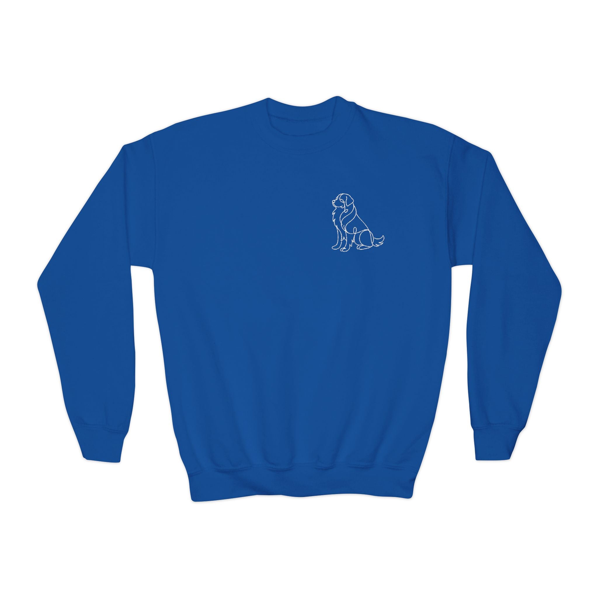 Youth Crewneck Sweatshirt (Embroidered)