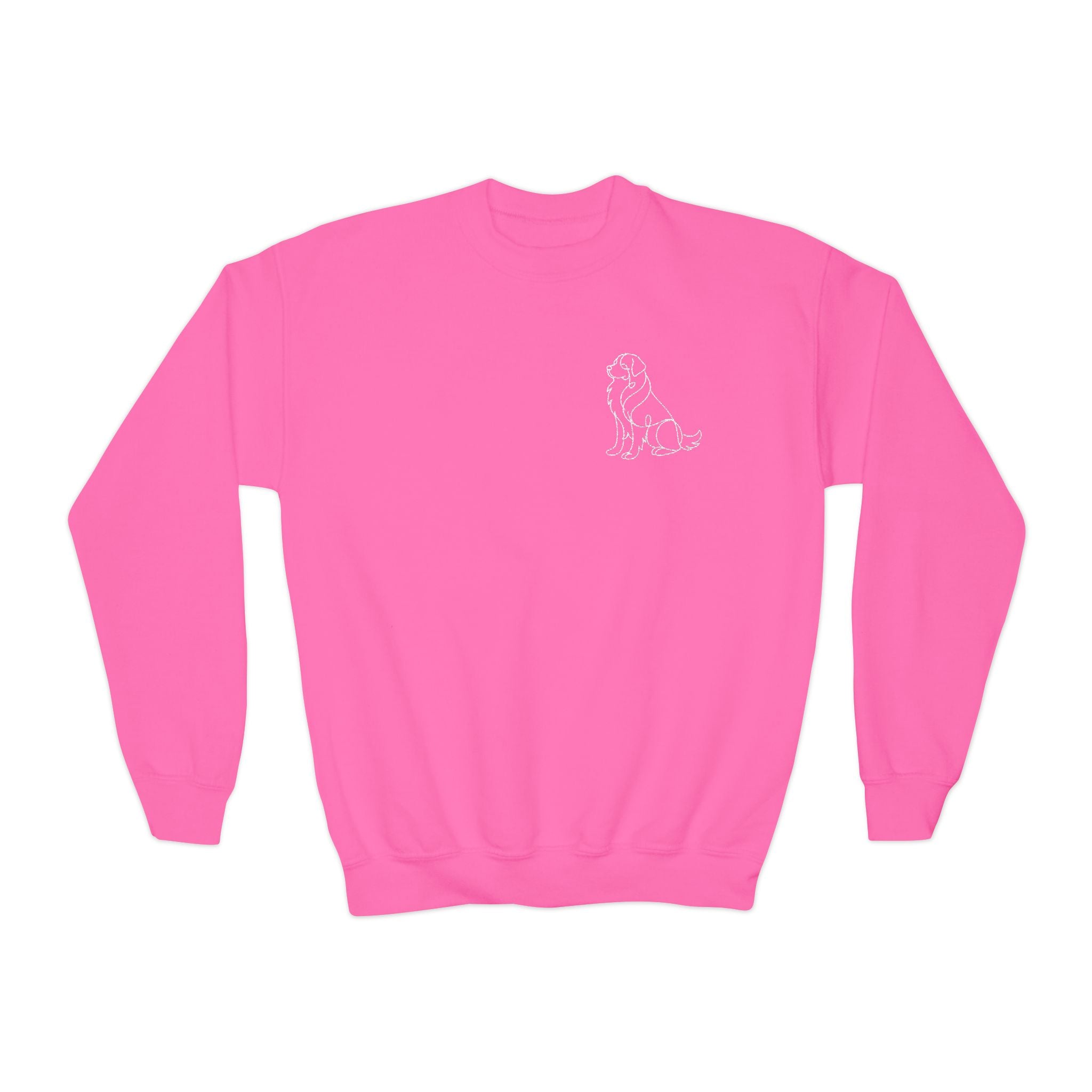 Youth Crewneck Sweatshirt (Embroidered)
