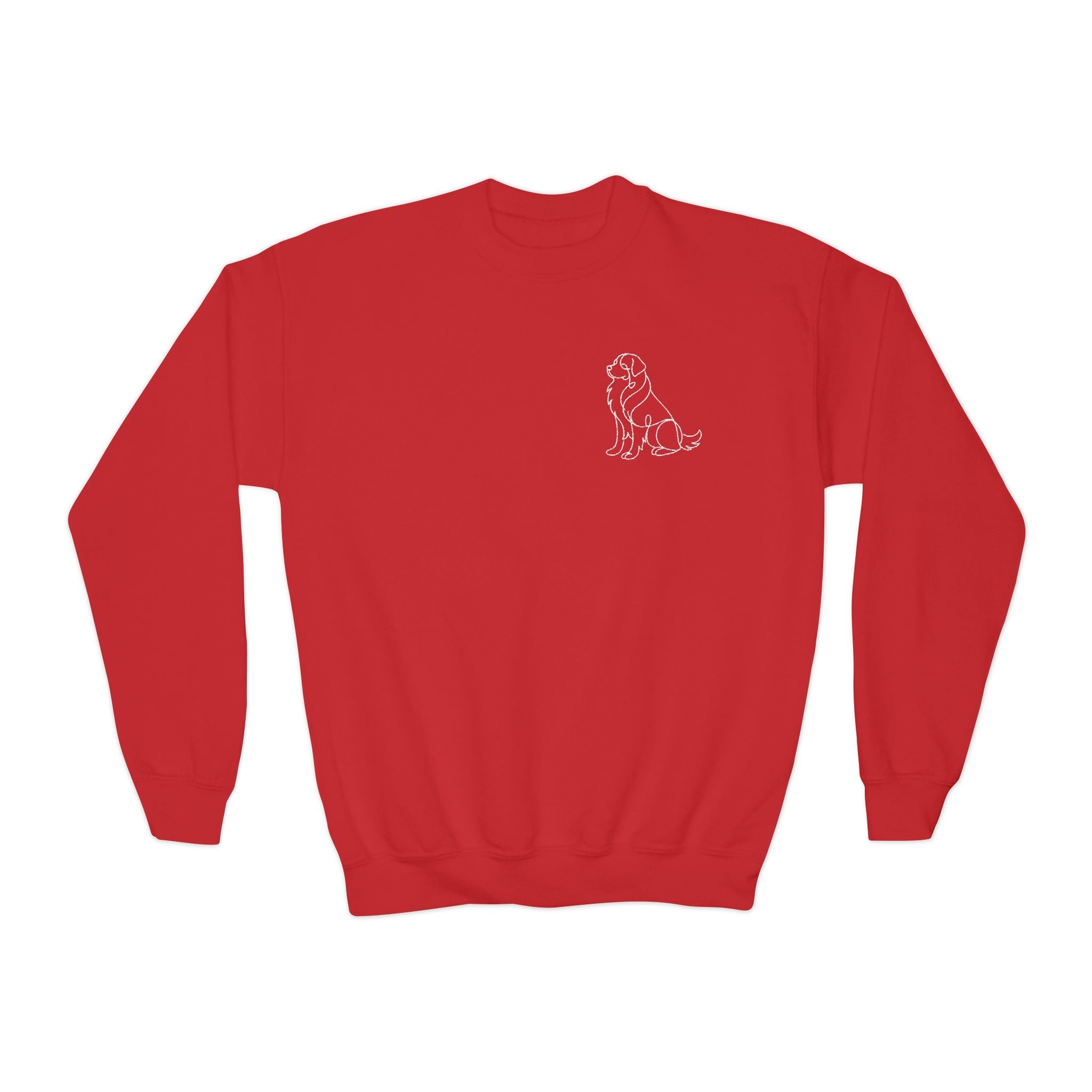 Youth Crewneck Sweatshirt (Embroidered)