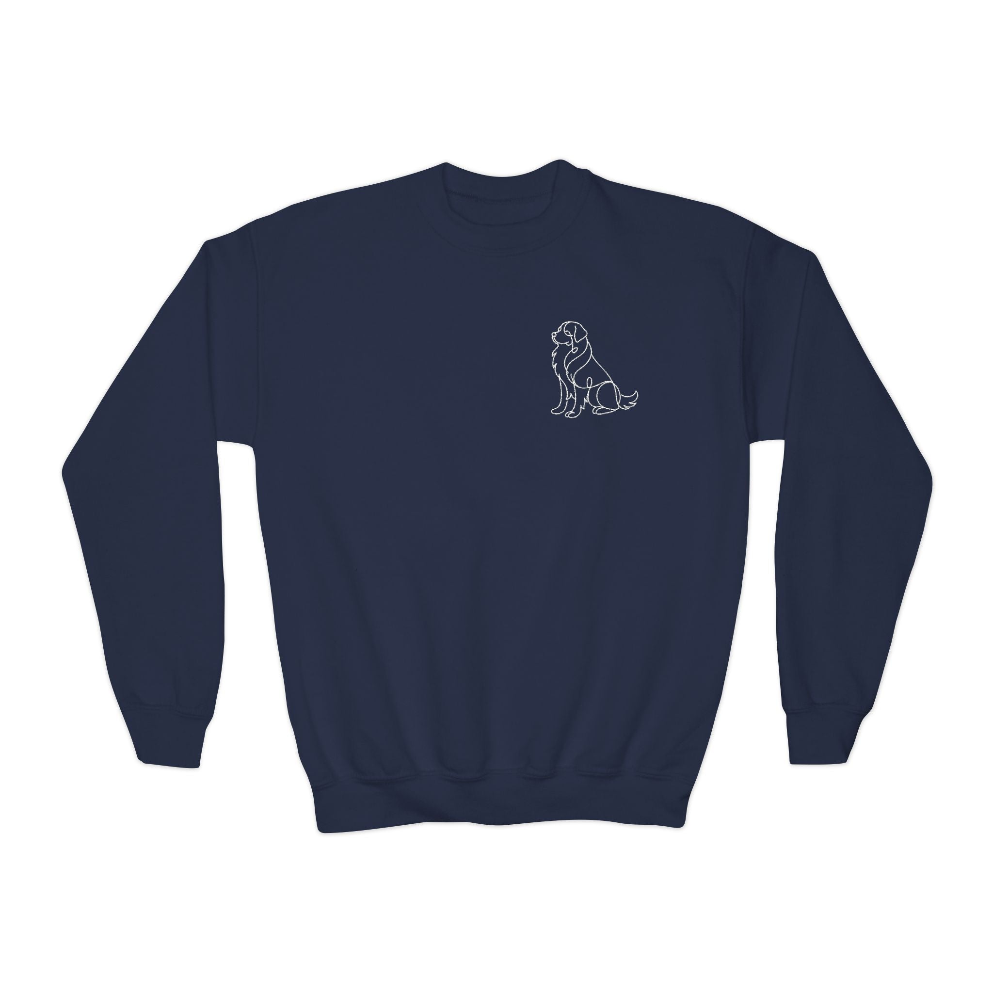 Youth Crewneck Sweatshirt (Embroidered)