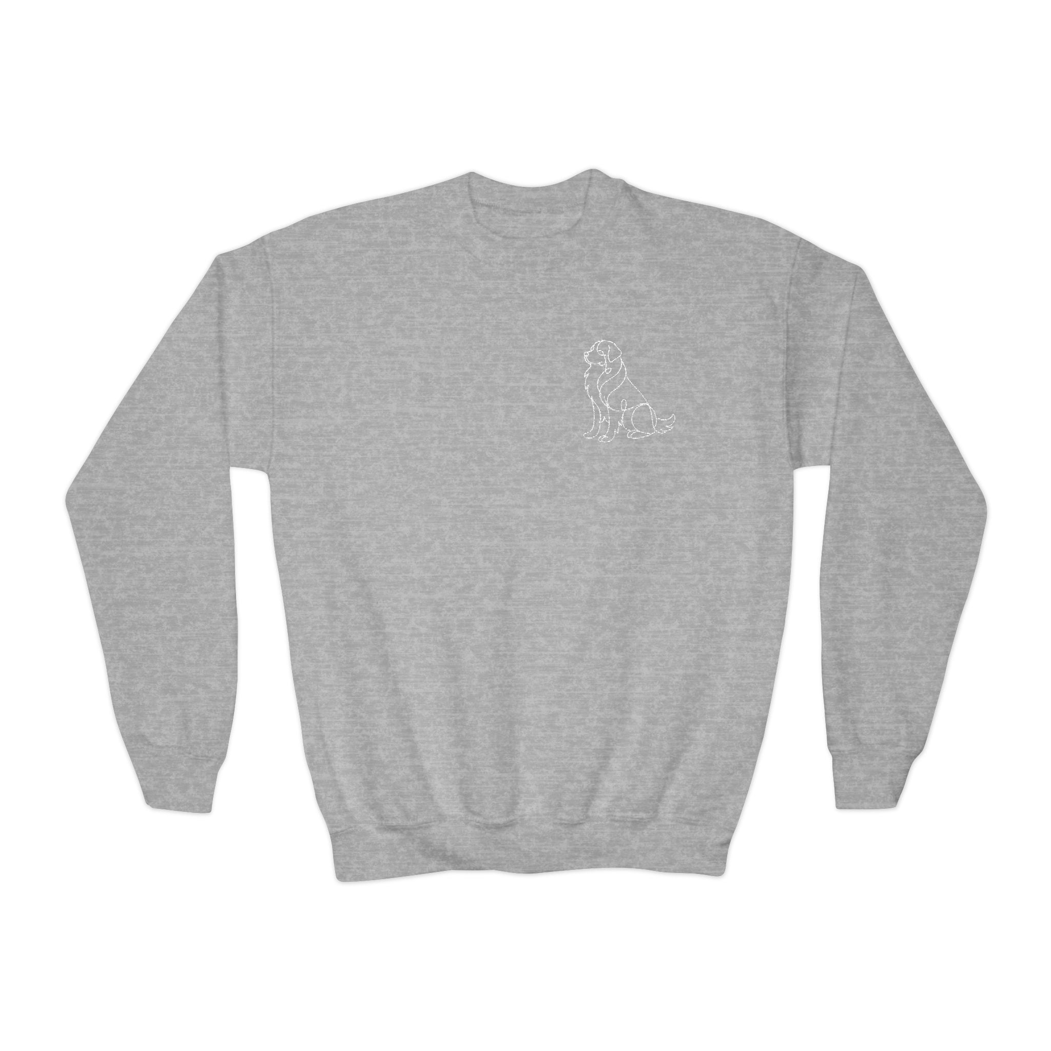 Youth Crewneck Sweatshirt (Embroidered)
