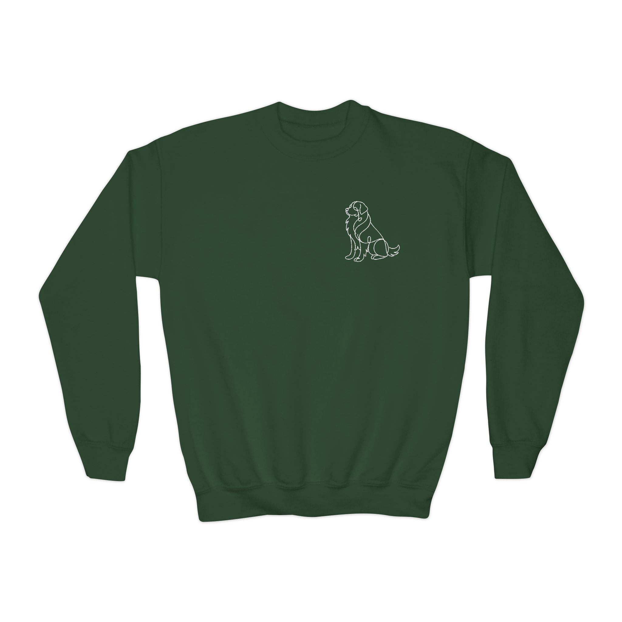 Youth Crewneck Sweatshirt (Embroidered)