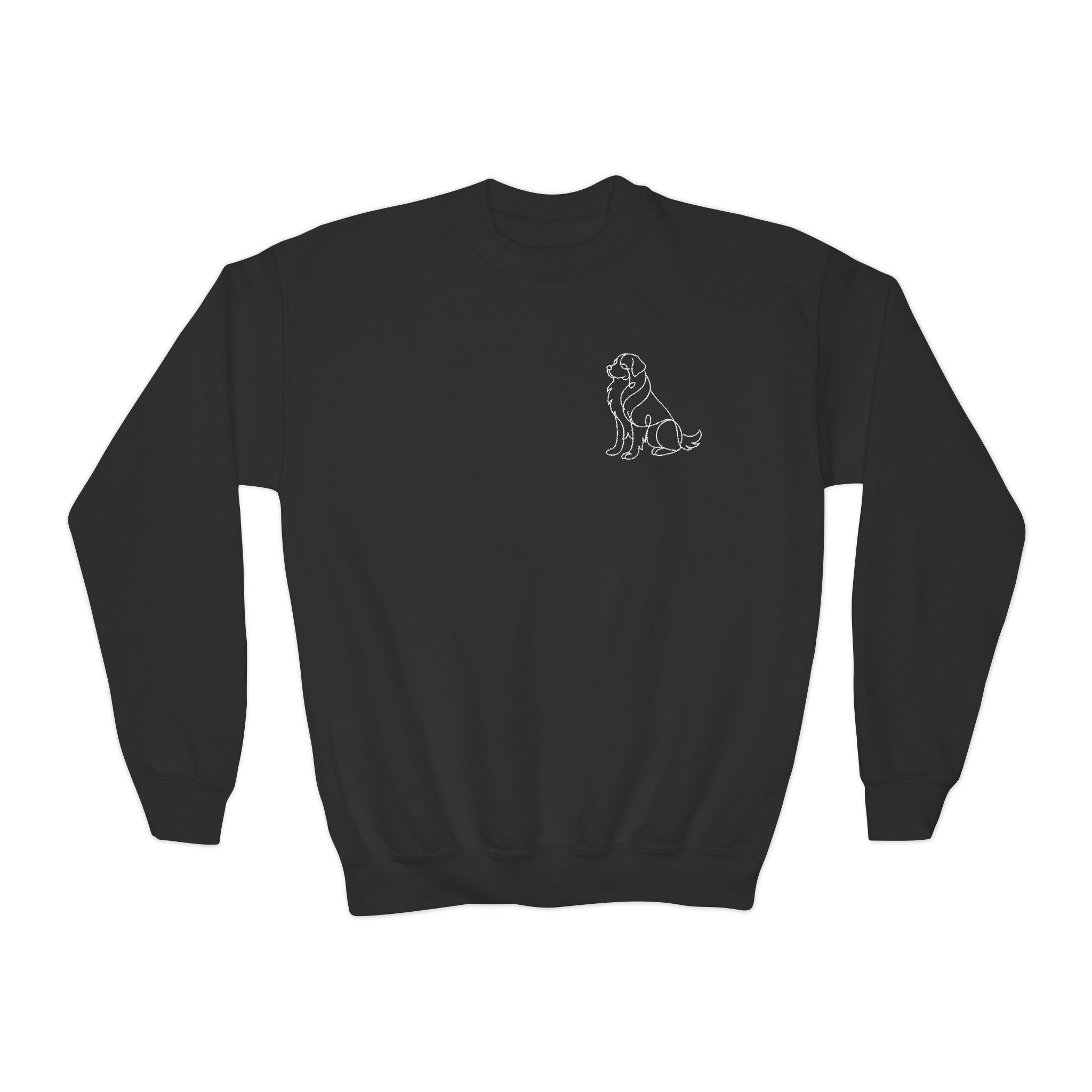 Youth Crewneck Sweatshirt (Embroidered)
